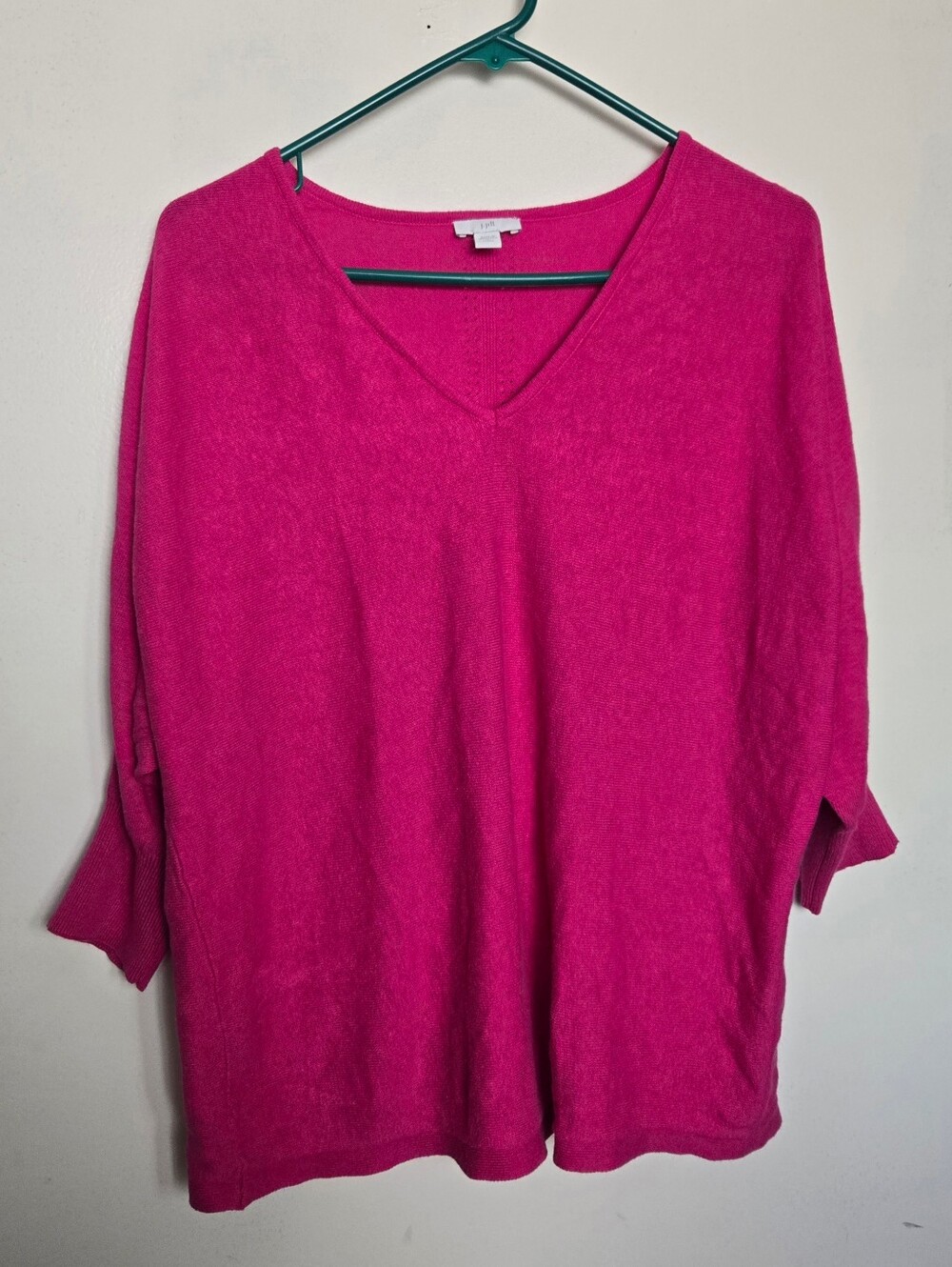 Fuschia 3/4 Sleeve Top